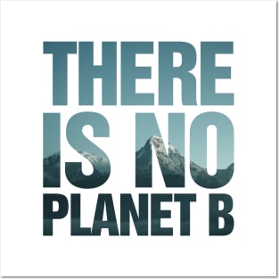 There Is No Planet B Mountains Posters and Art